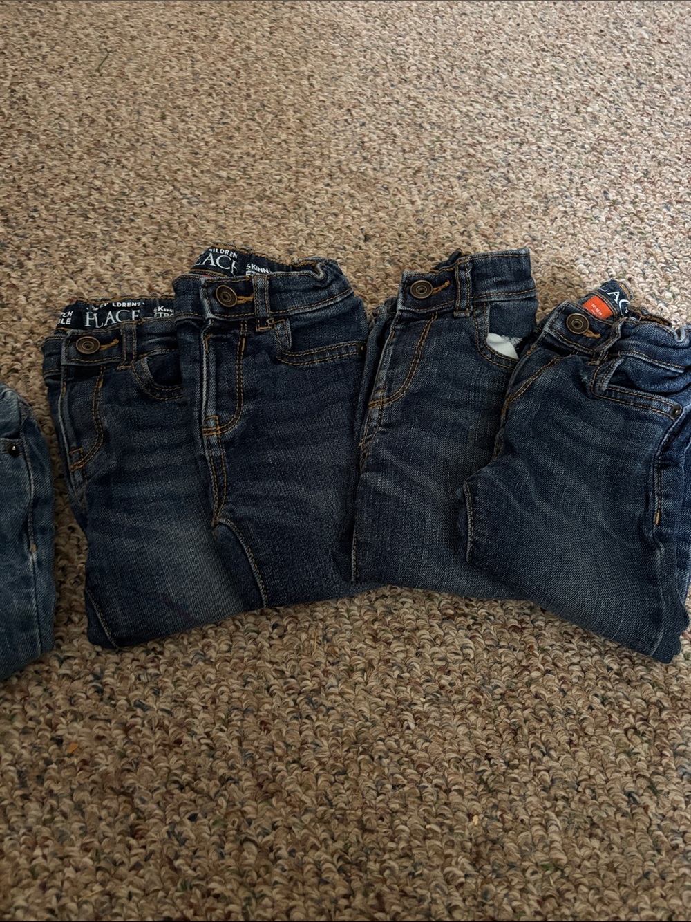 Bundle of Six Toddler Blue Jeans - Picture 3 of 4